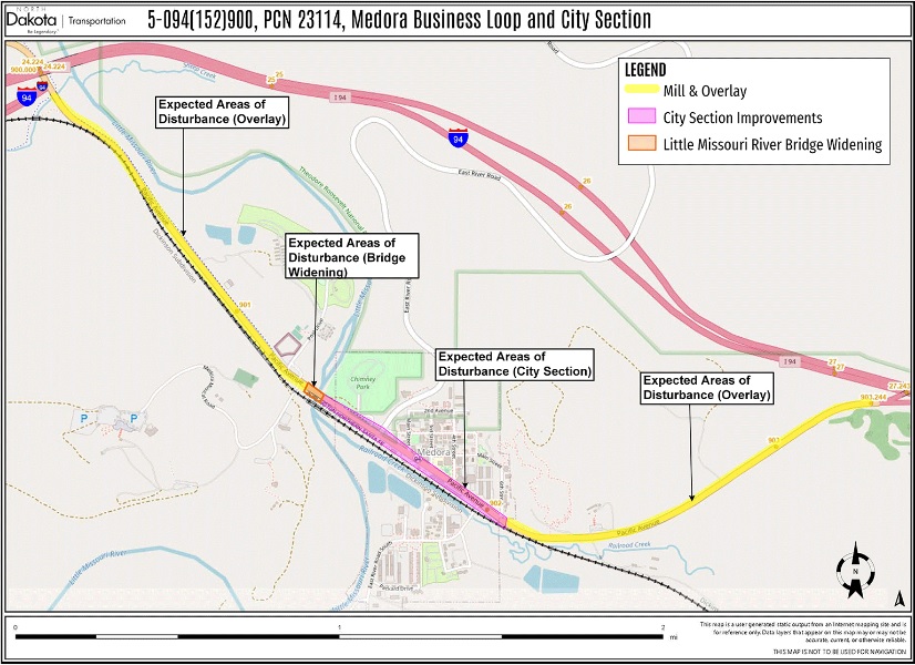 Medora Map July 21, 2023 Newsletter - WDEA